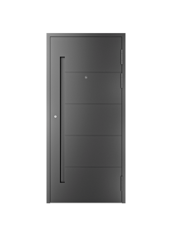 Haustür schwarz